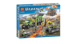 Конструктор Bela 10641 Urban «База дослідників вулканів» 860 дет.6+.