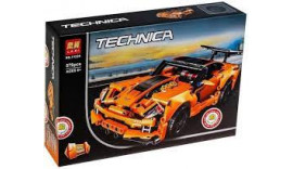 Конструктор Bela (Lari) «Technic» (11299) Chevrolet Corvette ZR1, 579 деталей - Аналог Технік 42093 6+
