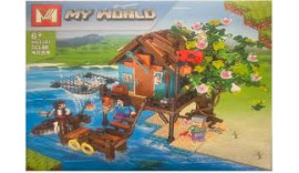 КОНСТРУКТОР Minecraft My World Lake House, 761 ел 6+