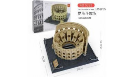 Конструктор 3D. Wange .Архітектура Римський Колізей .The Colosseum of Rome. 5225,1756 дет  6-12+