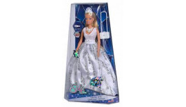 Лялька Cтеффі Simba Toys Делюкс Діамантовий блиск з аксесуарами з кристалами Сваровські 29 см 3+
