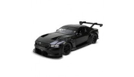 Машинка металева Ford Mustang GT3 (2024) 1:24, світиться, зі звуком, на батарейках, у коробці 24,5х12 см 661293 АвтоПром