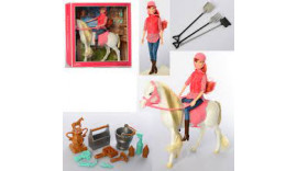Лялька Барбі тренер 7763-A з конячкою та аксесуарами Код: 7763-A 3+