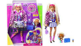 Barbie Extra Style 8 Блондинка з косичками Лялька Барбі Екстра Mattel (GYJ77)