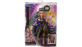 Лялька Монстер Хай Клео Де Ніл Бал монстрів Monster High Cleo De Nile Monster Ball Party Mattel HNF70 3+  Cleo De Nile in Party Dress with Themed Accessories Including Scepter & Cupcakes