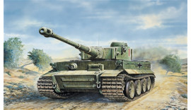 Танк, KING TIGER. 0286 ,AUSF E/H1,1/72.Italeri