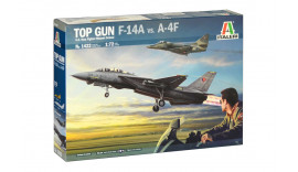 Літак "Top Gun" F-14A vs A-4F 1/72 1422 Italeri