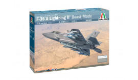 Літак  F-35A LIGHTNING II CTOL версія (Beast Mode) 1464 1/72 Italeri