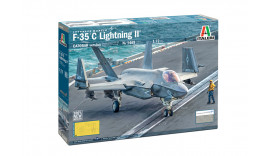Літак, F-35C, Lightning II «версія CATOBAR»), 1469, 1/72, Italeri