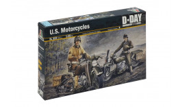 Мотоцикл .U.S. MOTORCYCLES. 1/35. 322.Italeri
