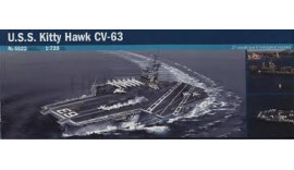 Авіаносець USS Kitty Hawk CV-63. 1/720. ITALERI 5522