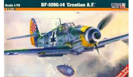 Літак MisterCraft Истребитель BF-109 G-14 "Croatian A.F" C151 1/72
