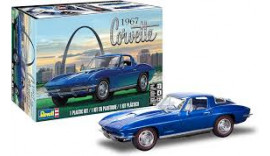 Revell, 85-4517, 1967 Corvette Coupe ,Model Car Kit ,Масштаб 1:25, 116 ел ,Рівень 4 ,12+