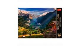 Пазл Trefl Premium Plus Лаутербруннен Швейцарія 1000 елементів (10821)