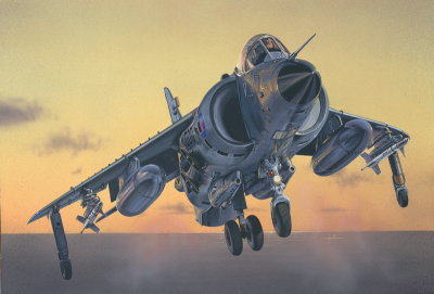 Літак .FRS.1 Sea Harrier.1/72.1236.Italeri