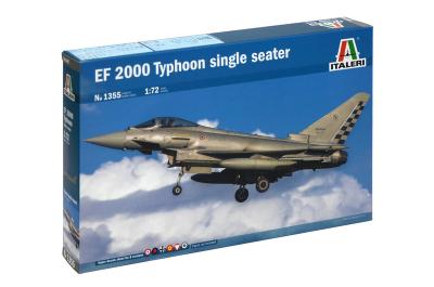 Літак EF 2000 TYPHOON одномісний 1/72 1355 Italeri
