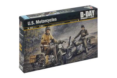 Мотоцикл .U.S. MOTORCYCLES. 1/35. 322.Italeri