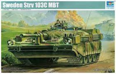 Танк "Sweden Stry 103C MBT" 1/35 00310
