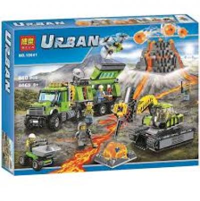 Конструктор Bela 10641 Urban «База дослідників вулканів» 860 дет.6+.