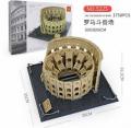 Конструктор 3D. Wange .Архітектура Римський Колізей .The Colosseum of Rome. 5225,1756 дет  6-12+
