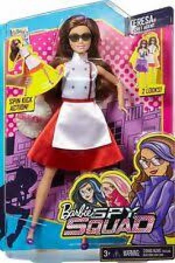 Лялька Barbie DHF07 DHF06 Подружка-шпигунка Тереза, Mattel 3+