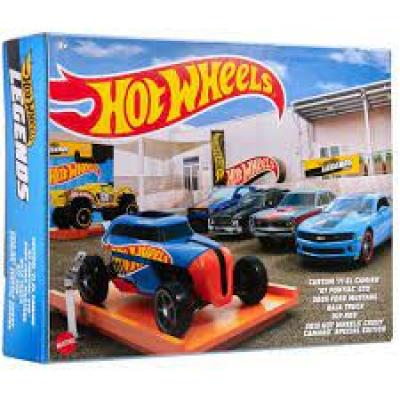Набори Hot Wheels HW Legends із 6 іграшкових машинок