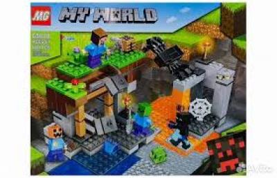 Конструктор My world LB 65008 Майнкрафт Шахта з монстрами ( 400 дет ) 6+
