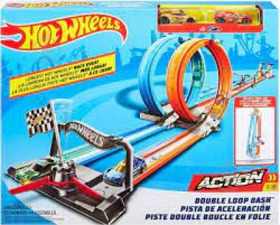 Трек Hot Wheels Action Двойная петля (GFH85)  4+