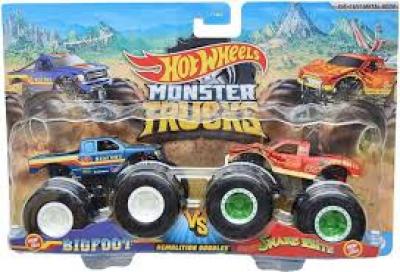 Hot Wheels Monster trucks Bigfoot and Snake bite 1:64 (FYJ64/GTJ51)