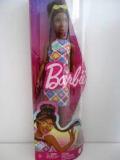 Лялька Barbie Модница в платье с узором в ромб FBR37-HJT07 3+Mattel
