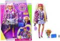 Barbie Extra Style 8 Блондинка з косичками Лялька Барбі Екстра Mattel (GYJ77)
