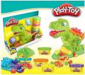 Набір для ліплення Play-Toy Динозавр, 6 кол. sm8041 3+